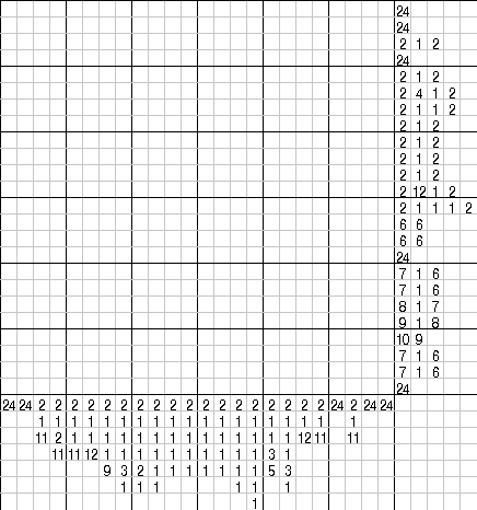 Paint By Numbers 24x24 39 Printable