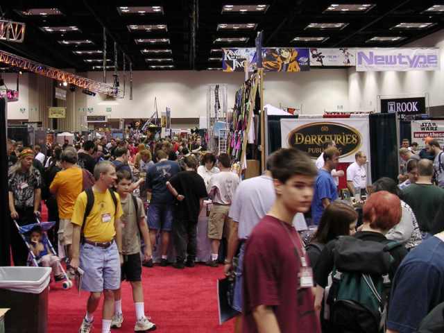 Exhibit Hall Crowd