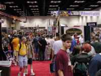 Exhibit hall crowd