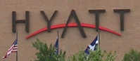 Hyatt sign