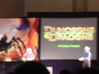 The Dungeons & Dragons 4th edition announcement presentation