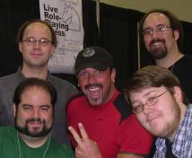 Four geeks and Buff Bagwell