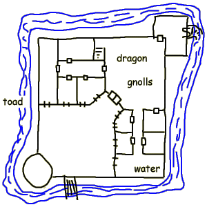 Map of moathouse