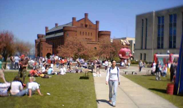 More of the All Campus Party of Library Mall