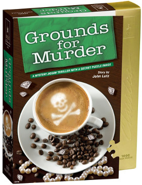 Cover of box for the
jigsaw puzzled Grounds for Murder